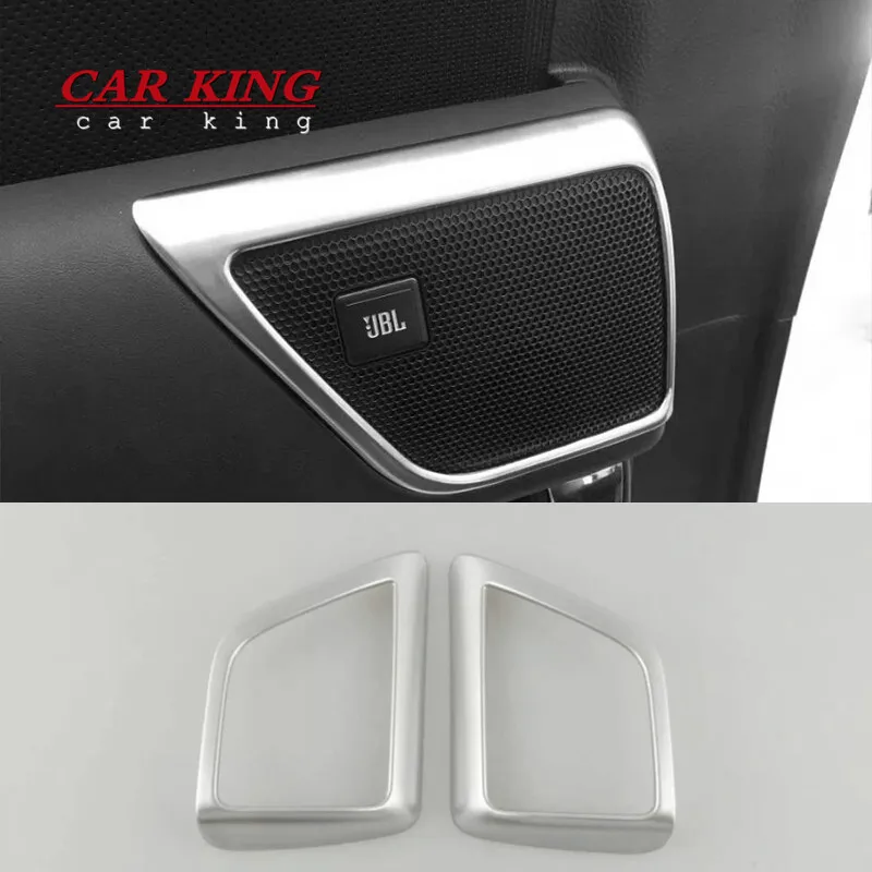 For Toyota Alphard 2016 2017 2018 Car rear door inner speaker audio Horn ring Cover Trim ABS Chrome Car Styling Auto Accessories
For Toyota Alphard 2016 2017 2018 Car rear door inner speaker audio Horn ring Cover Trim ABS Chrome Car Styling Auto Accessories
