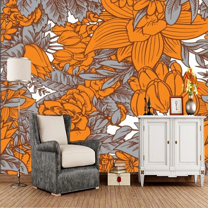 Customized papel de parede 3d. Rose pattern murals for children's room living room sofa background decorative wallpaper
Customized papel de parede 3d. Rose pattern murals for children's room living room sofa background decorative wallpaper