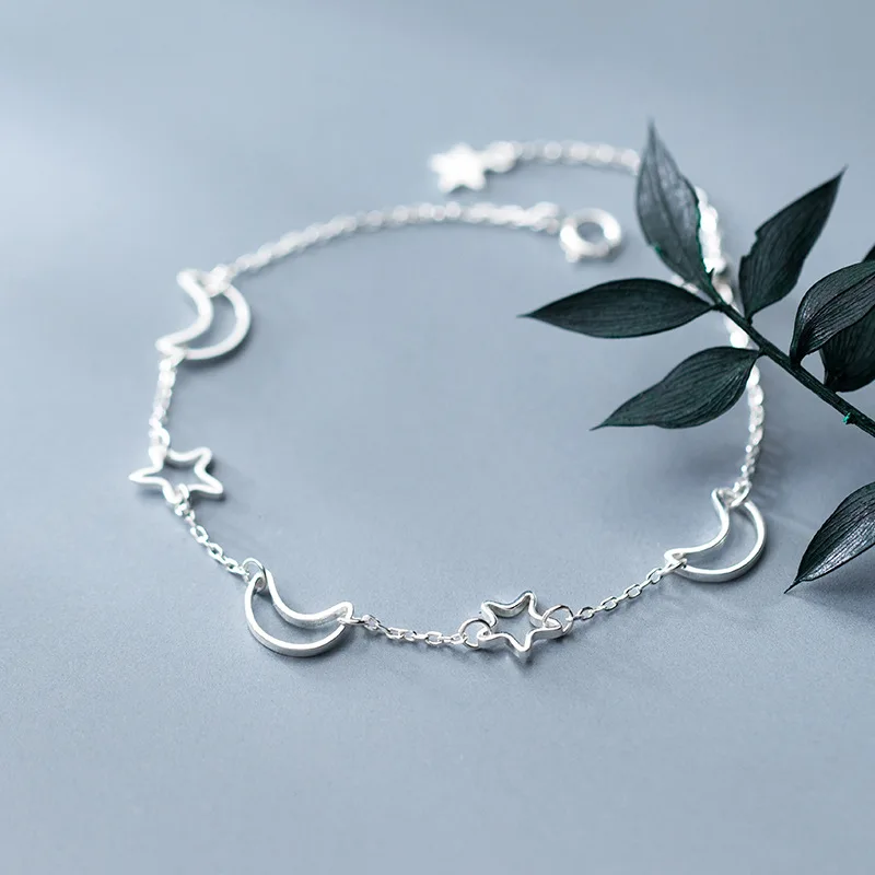 MloveAcc High Quality 925 Sterling Silver Hollow Moon and Star Chram Bracelets for Women Sterling Silver Jewelry
MloveAcc High Quality 925 Sterling Silver Hollow Moon and Star Chram Bracelets for Women Sterling Silver Jewelry