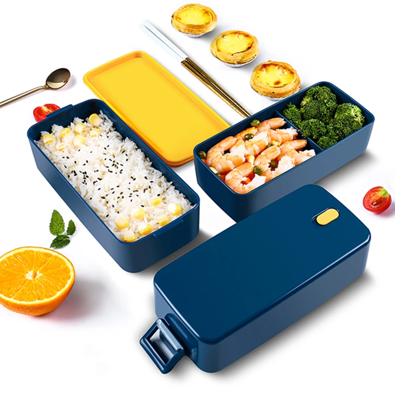Lunch Box, 2-Layer Bento Box and Cutlery Set Lunch Boxes for Kid Adult Work School, Suitable for Microwave and Dishwasher
Lunch Box, 2-Layer Bento Box and Cutlery Set Lunch Boxes for Kid Adult Work School, Suitable for Microwave and Dishwasher