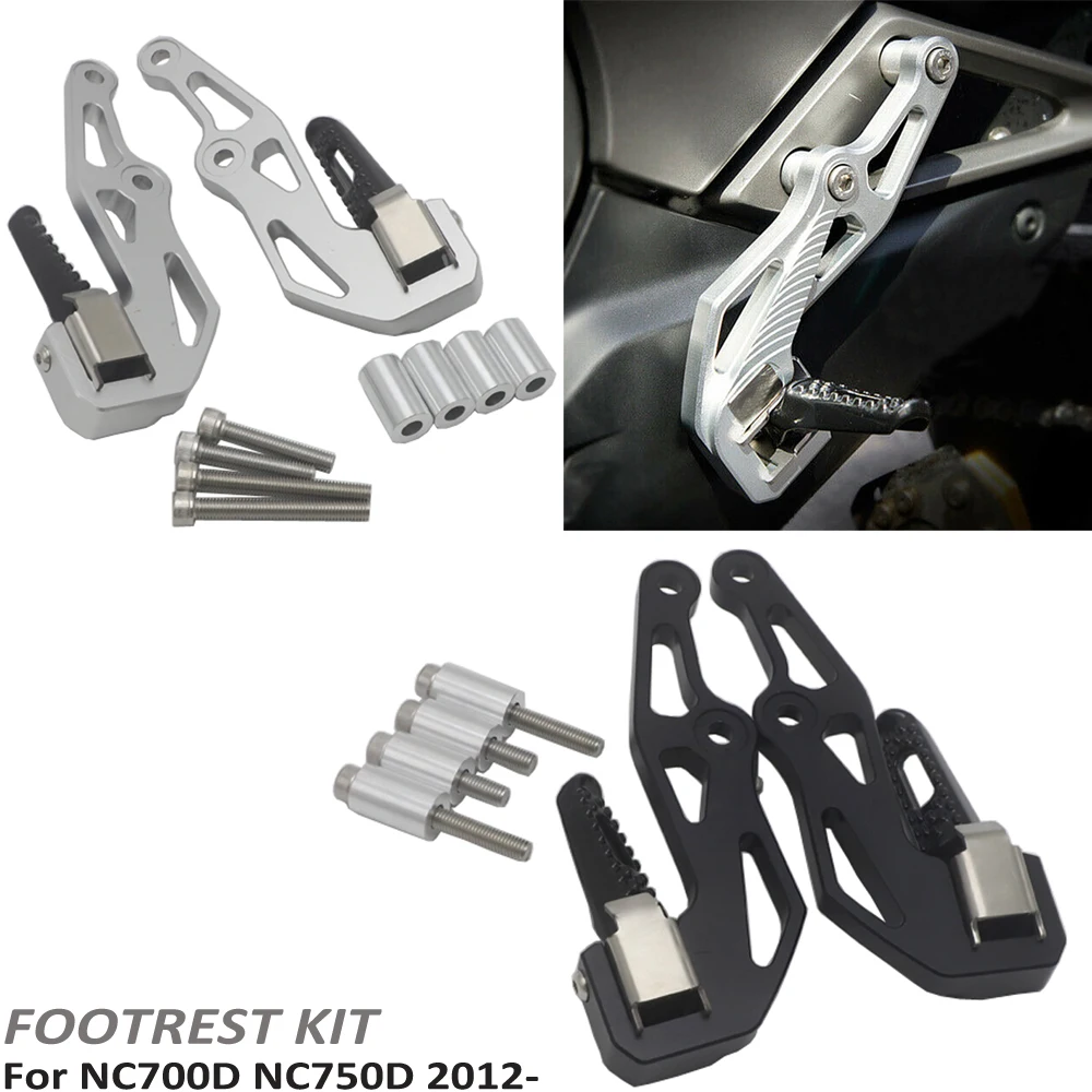 NEW Motorcycle Accessories CNC Footrest Kit For HONDA NC750D NC 750D NC750 D Foot Pegs 2012+
NEW Motorcycle Accessories CNC Footrest Kit For HONDA NC750D NC 750D NC750 D Foot Pegs 2012+