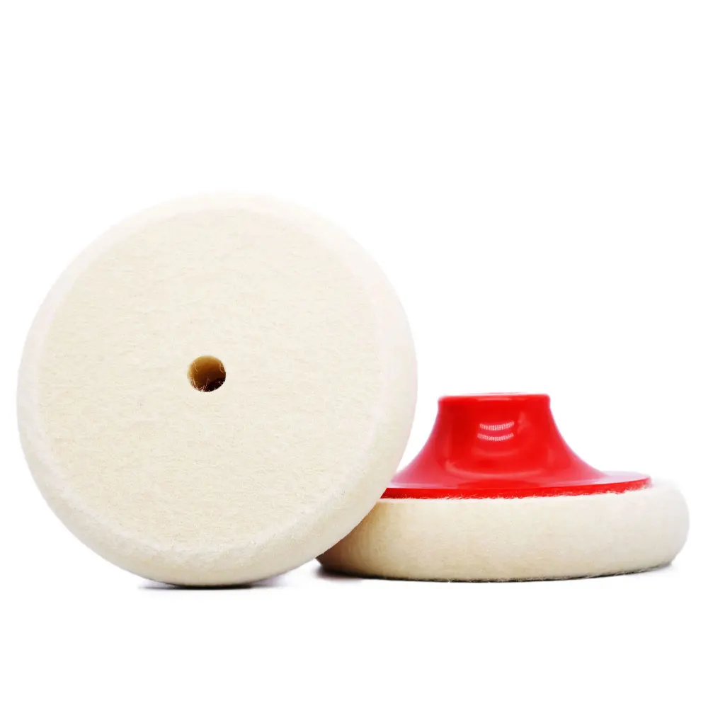 4 Inch Wool Felt Buffing Wheel Polishing Pad Car Waxing Metal Stone Buffing Pad 100mm M14 Thread For Polisher Angle Grinder
4 Inch Wool Felt Buffing Wheel Polishing Pad Car Waxing Metal Stone Buffing Pad 100mm M14 Thread For Polisher Angle Grinder