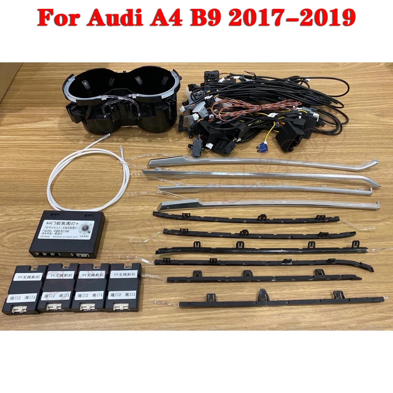 ambient light For Audi A4 A5 S4 S5 B9 2016-2021 Contour Handle Lamp decorative Atmosphere LED Strip door contour light 30 Colors
ambient light For Audi A4 A5 S4 S5 B9 2016-2021 Contour Handle Lamp decorative Atmosphere LED Strip door contour light 30 Colors
