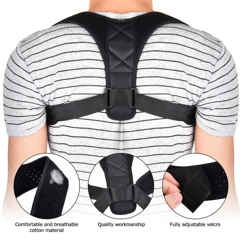 Posture Correct Belt Corset Back Corrector Clavicle Support Slouching Corrective Posture Correction Spine Braces Supports Tools
Posture Correct Belt Corset Back Corrector Clavicle Support Slouching Corrective Posture Correction Spine Braces Supports Tools