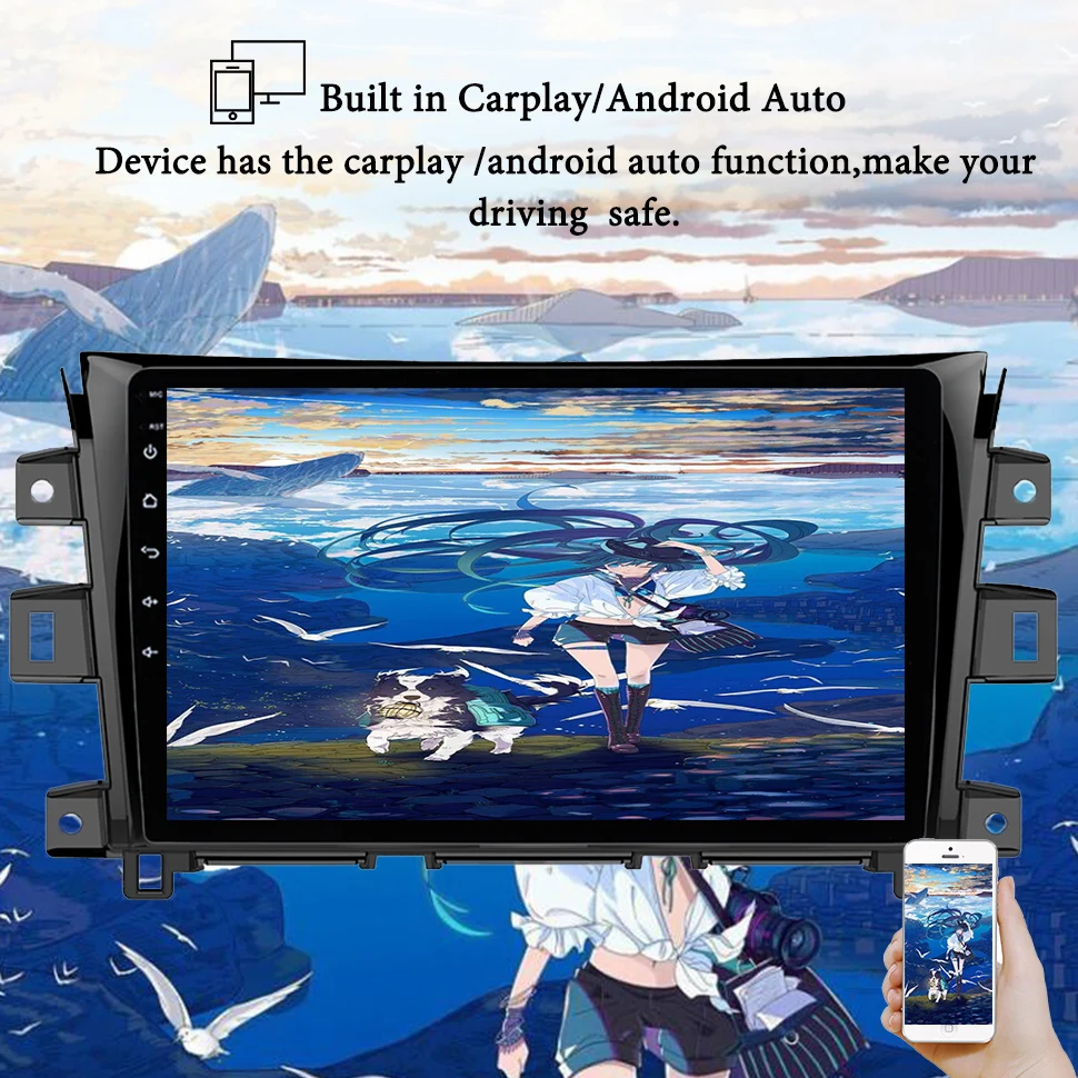 Car Auto Radio 10.1" Android 14.0 Auto Multimedia DVD Player For Nissan Navara NP300 2011 - 2016 GPS Navigation with 4G Lte WIFI
Car Auto Radio 10.1" Android 14.0 Auto Multimedia DVD Player For Nissan Navara NP300 2011 - 2016 GPS Navigation with 4G Lte WIFI