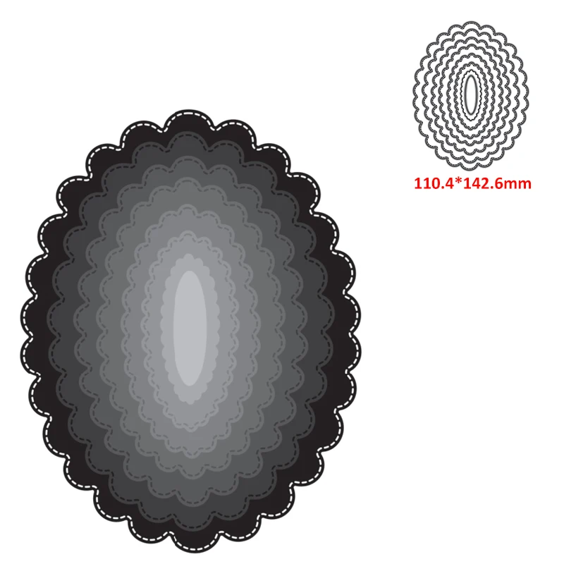 metal cutting dies stitched oval frame die cut diy Scrapbook paper craft knife mould blade punch stencils dies 2021 new
metal cutting dies stitched oval frame die cut diy Scrapbook paper craft knife mould blade punch stencils dies 2021 new