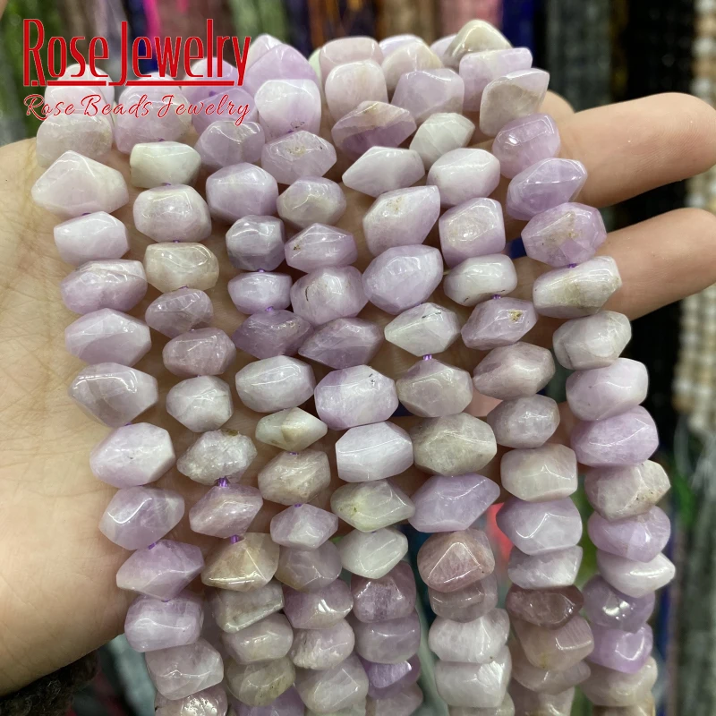 Natural Purple Kunzite Stone Beads Special Cut Genuine Stone Loose Spacer Beads For Jewelry Making DIY Bracelets 6x11mm 15" Inch
Natural Purple Kunzite Stone Beads Special Cut Genuine Stone Loose Spacer Beads For Jewelry Making DIY Bracelets 6x11mm 15" Inch