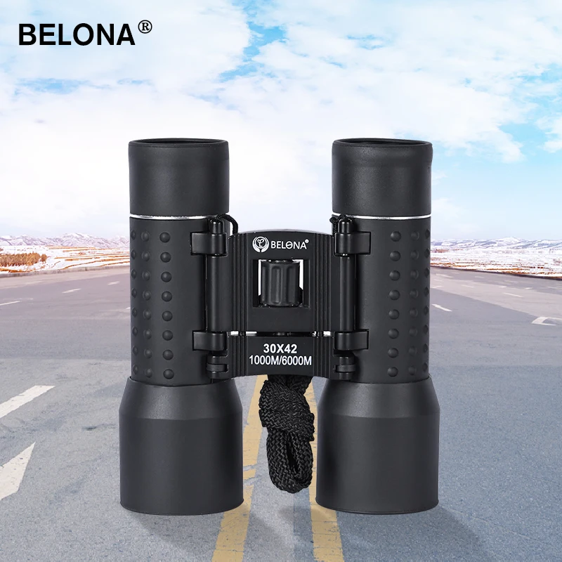 BELONA portable and durable binoculars 30x42 rubber+metal body HD outdoor hunting small telescope optical Lll night vision
BELONA portable and durable binoculars 30x42 rubber+metal body HD outdoor hunting small telescope optical Lll night vision