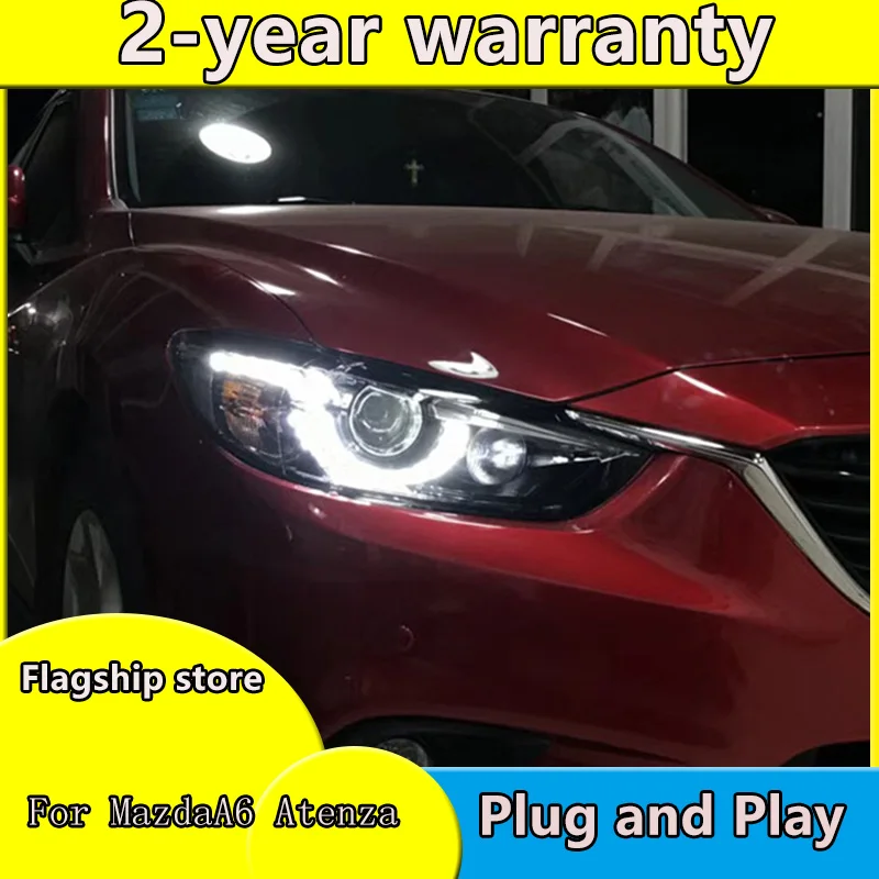 Car Styling for Mazda Atenza Mazda6 Headlights 2014 2015 2016 LED mazda 6 Headlight DRL Lens Double Beam HID Xenon Accessories
Car Styling for Mazda Atenza Mazda6 Headlights 2014 2015 2016 LED mazda 6 Headlight DRL Lens Double Beam HID Xenon Accessories