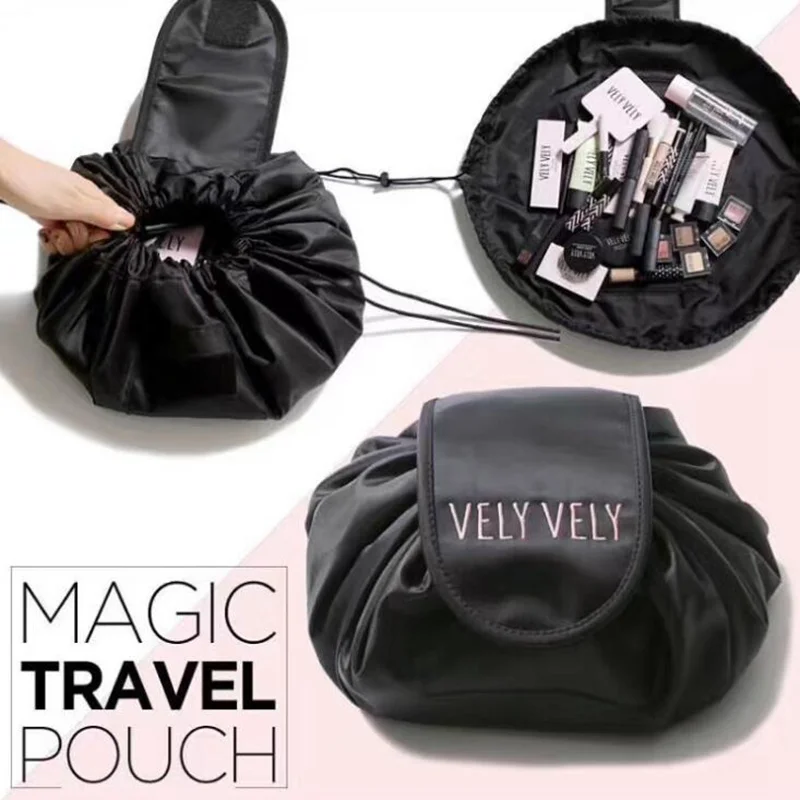 2021 High Capacity Makeup Storage Bag Women Fashion Polyester Travel Barrel Shape Cosmetic Beauty Washing Bag Bathroom Organizer
2021 High Capacity Makeup Storage Bag Women Fashion Polyester Travel Barrel Shape Cosmetic Beauty Washing Bag Bathroom Organizer