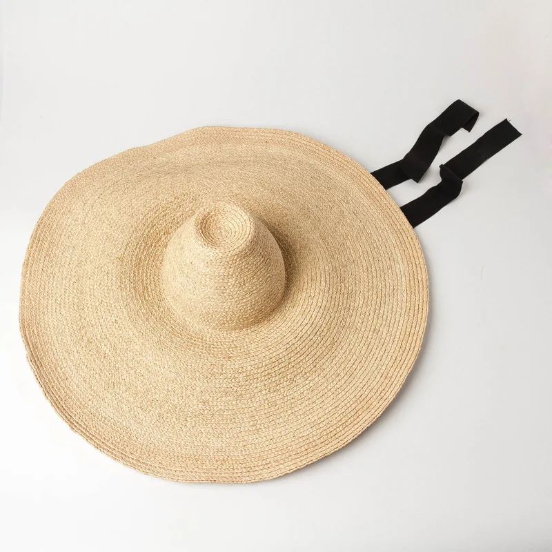 2021 FashionOversized Straw Hat For Women Wide Brim Summer Sun Hat Hand-knitted Tapered High-top Strapst Large Raffia Beach Hat
2021 FashionOversized Straw Hat For Women Wide Brim Summer Sun Hat Hand-knitted Tapered High-top Strapst Large Raffia Beach Hat