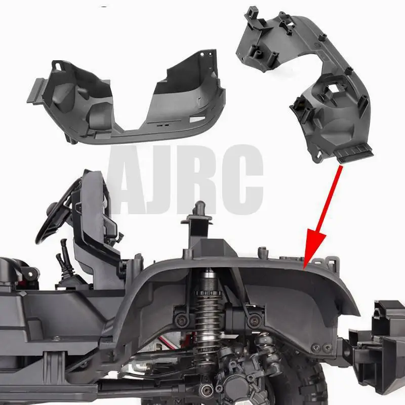 Trax For TRX-4 fender 82056-4 Front wheel cover For TRX-4 frame For TRX4 internal dust cover G156A
Trax For TRX-4 fender 82056-4 Front wheel cover For TRX-4 frame For TRX4 internal dust cover G156A