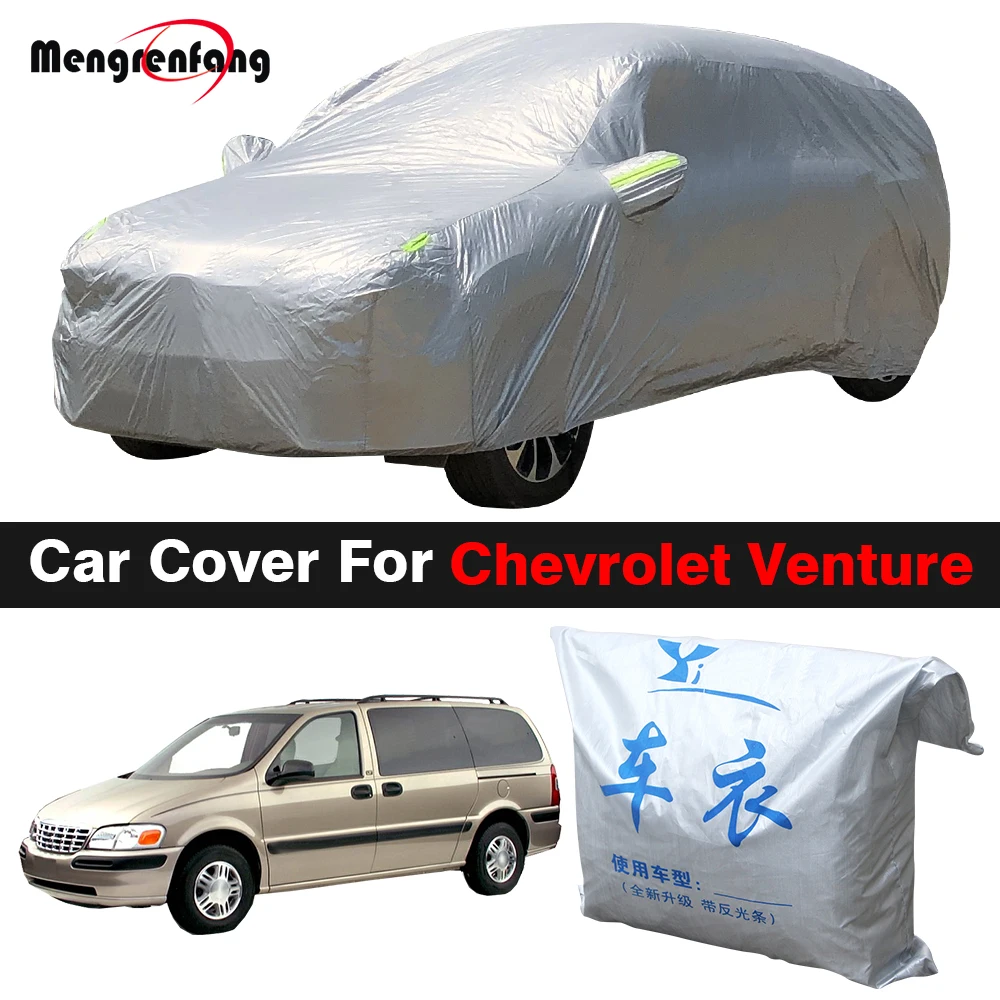 Полный автомобильный чехол для Chevrolet Venture MPV, уличный анти-УФ-солнцезащитный козырек, защита от снега, дождя, пыли, ветрозащитный чехол
Полный автомобильный чехол для Chevrolet Venture MPV, уличный анти-УФ-солнцезащитный козырек, защита от снега, дождя, пыли, ветрозащитный чехол