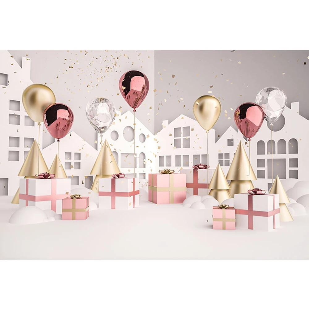 Baby Kids Birthday Party Photo Backdrop Banner Vinyl Printed Gold Red Silver Balloons Presents Newborn Photography Backgrounds
Baby Kids Birthday Party Photo Backdrop Banner Vinyl Printed Gold Red Silver Balloons Presents Newborn Photography Backgrounds