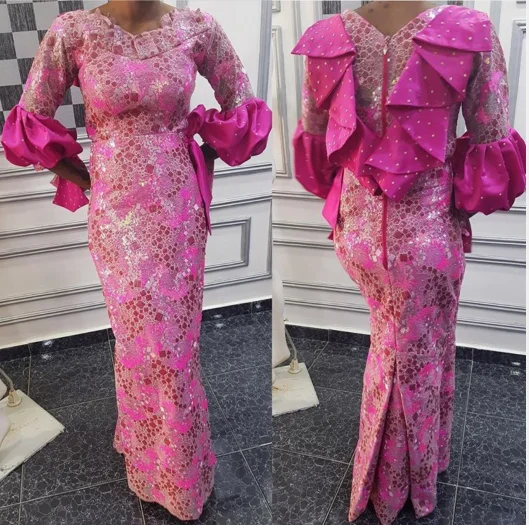 African Pink Orange Lace 2022 Swiss High Quality Sequins 3D Embroidery Pattern 5 Yard Fabric Nigerian Design Wedding Party
African Pink Orange Lace 2022 Swiss High Quality Sequins 3D Embroidery Pattern 5 Yard Fabric Nigerian Design Wedding Party