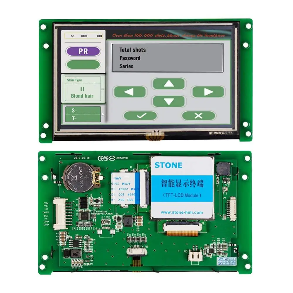 Модуль интеллектуальной мощности LCD TFT с процессором STONE + сенсорный экран + последовательный интерфейс промышленного контроллера
Модуль интеллектуальной мощности LCD TFT с процессором STONE + сенсорный экран + последовательный интерфейс промышленного контроллера