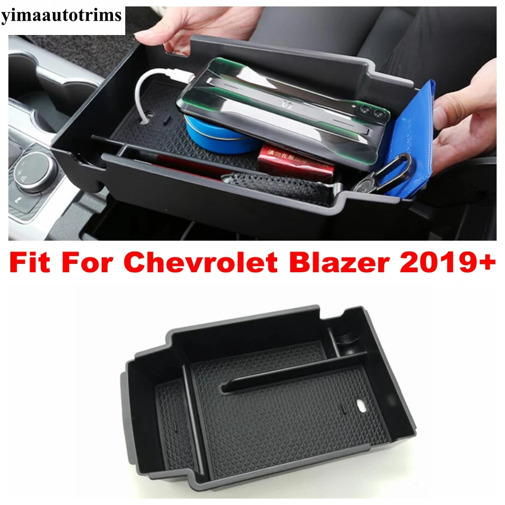 Central Console Armrest Storage Box Organizer Container Tray Case For Chevrolet Blazer 2019 - 2023 Plastic Interior Accessories
Central Console Armrest Storage Box Organizer Container Tray Case For Chevrolet Blazer 2019 - 2023 Plastic Interior Accessories