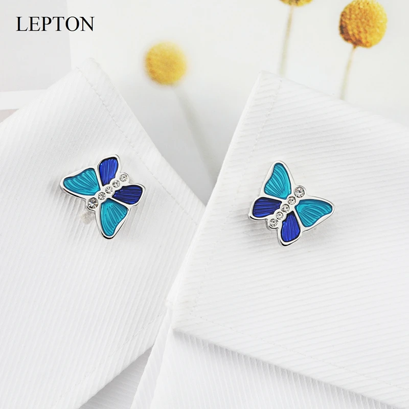 Lepton Cufflinks for mens shirts Cuff cufflinks animal butterfly button high quality Crystal Cufflink wedding Gift free shipping
Lepton Cufflinks for mens shirts Cuff cufflinks animal butterfly button high quality Crystal Cufflink wedding Gift free shipping