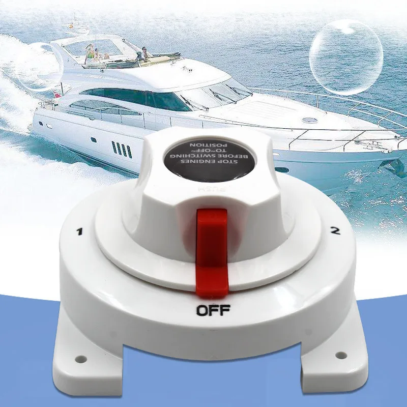 Distribution Marine Boat Battery Switch Marine Dual Battery Selector Switch for Boat RV Motor
Distribution Marine Boat Battery Switch Marine Dual Battery Selector Switch for Boat RV Motor