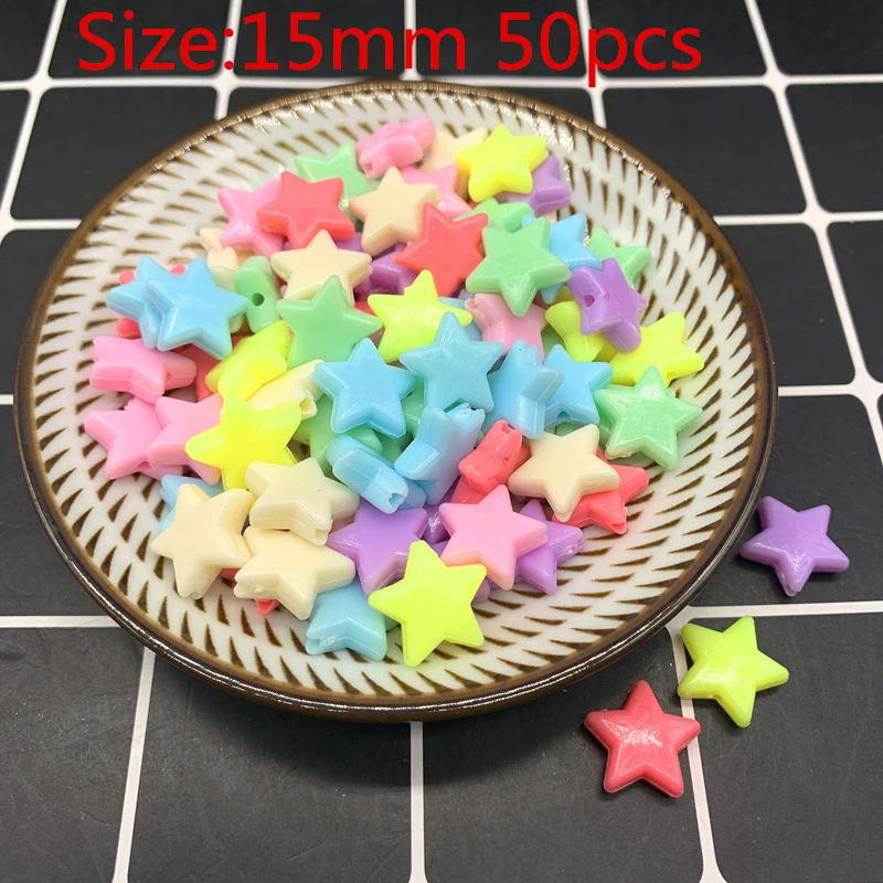 New 15mm 50pcs Acrylic Beads Earrings Necklace Accessories Beads For Jewelry Making DIY Jewelry Necklace Accessories
New 15mm 50pcs Acrylic Beads Earrings Necklace Accessories Beads For Jewelry Making DIY Jewelry Necklace Accessories
