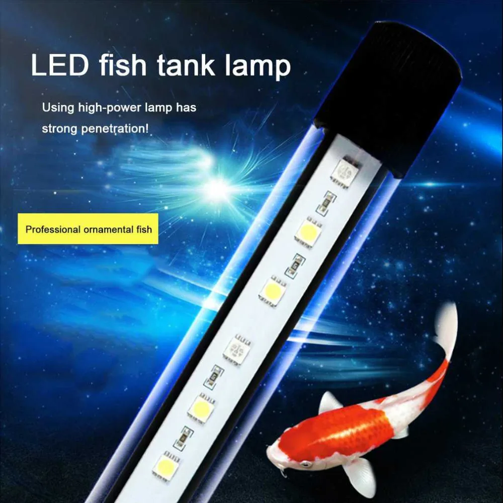 Aquarium Fish Tank LED Light Amphibious Use Light Color Submersible Waterproof Clip Lamp Drop shipping
Aquarium Fish Tank LED Light Amphibious Use Light Color Submersible Waterproof Clip Lamp Drop shipping