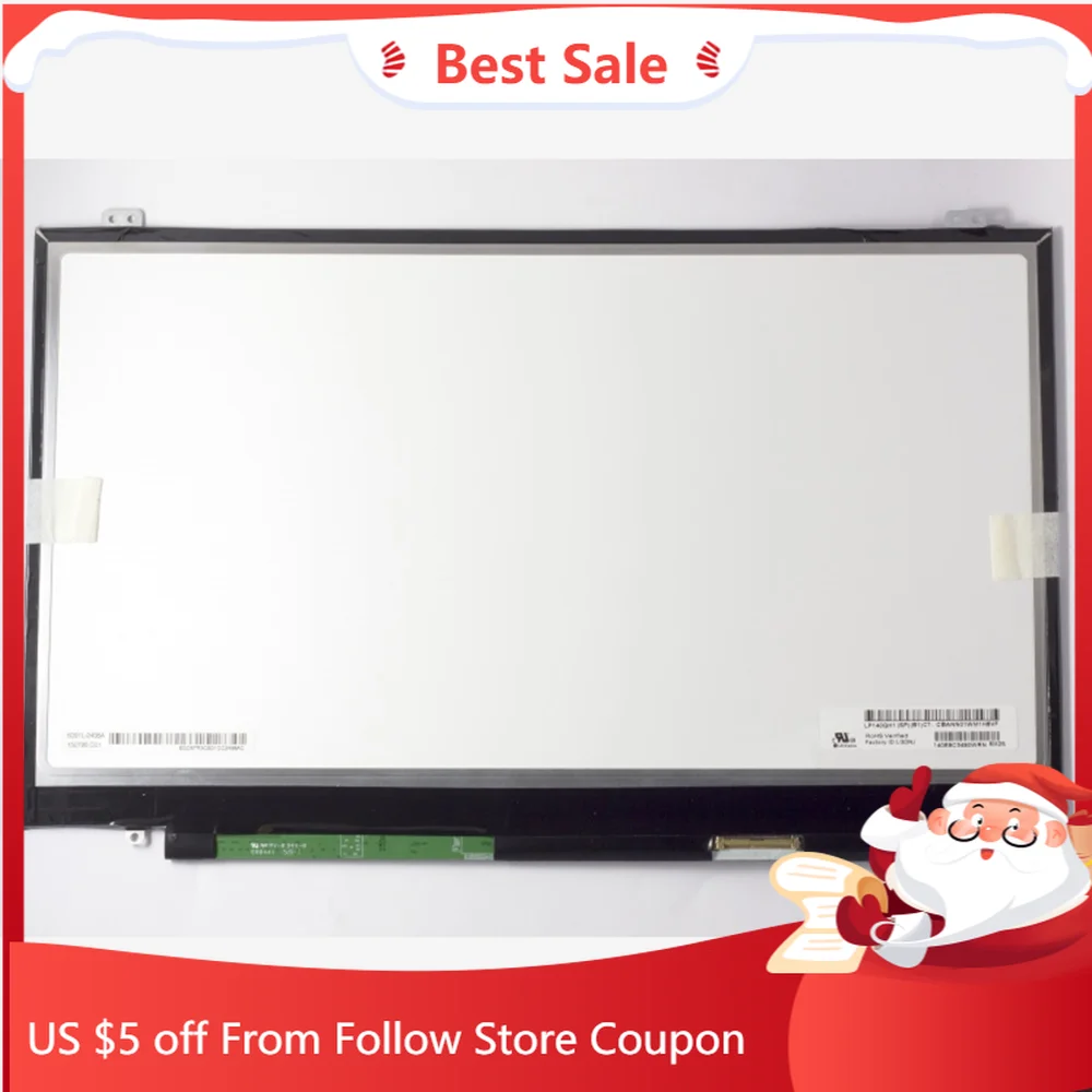 14 Inch LP140QH1-SPB1 Fit LP140QH1 SPB1 WQHD 2560*1440 IPS LCD Screen EDP 40PIN 60HZ Laptop Display Panel
14 Inch LP140QH1-SPB1 Fit LP140QH1 SPB1 WQHD 2560*1440 IPS LCD Screen EDP 40PIN 60HZ Laptop Display Panel