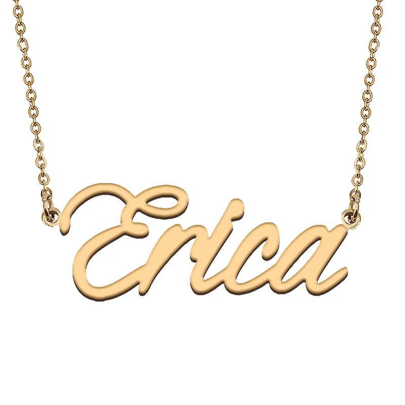 Erica Custom Name Necklace Customized Pendant Choker Personalized Jewelry Gift for Women Girls Friend Christmas Present
Erica Custom Name Necklace Customized Pendant Choker Personalized Jewelry Gift for Women Girls Friend Christmas Present