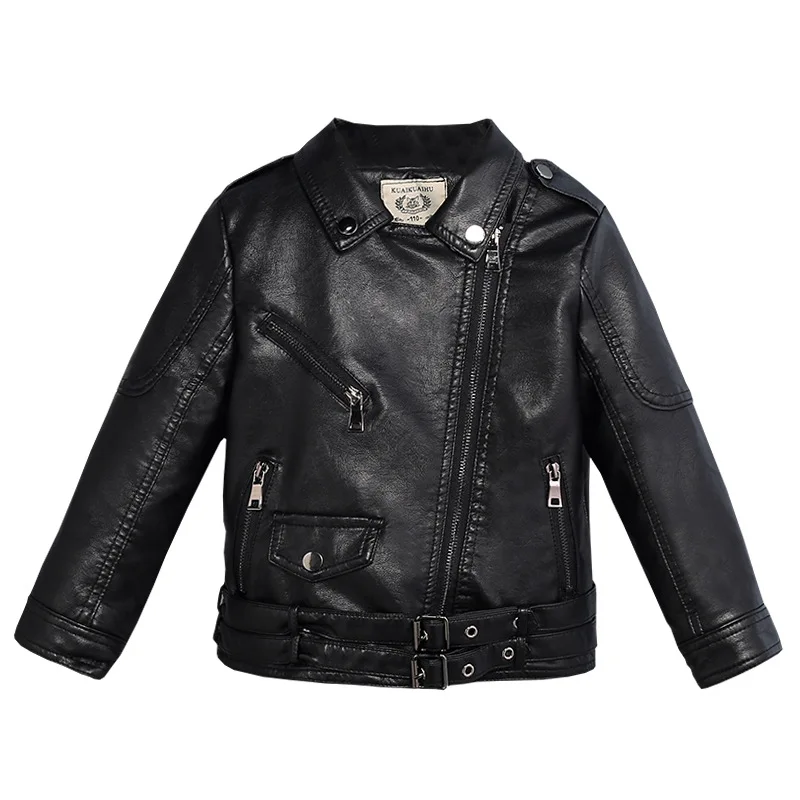 Fashion Boys Leather Jackets Soft Fabric Quality Toddler Motor Coats Wind-proof Children's Outfits Winter Clothes For Kids
Fashion Boys Leather Jackets Soft Fabric Quality Toddler Motor Coats Wind-proof Children's Outfits Winter Clothes For Kids