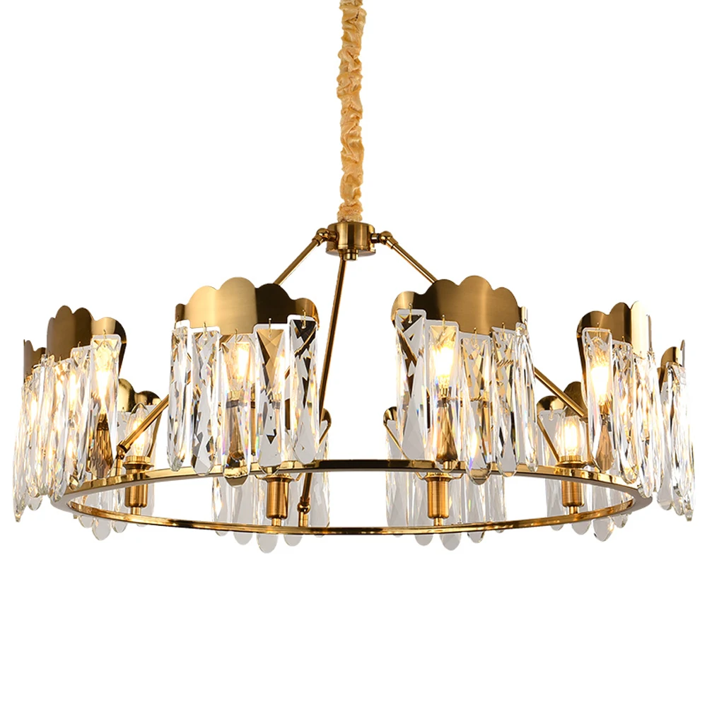 luxury living room crystal chandelier modern gold lamp lustre LED restaurant lighting
luxury living room crystal chandelier modern gold lamp lustre LED restaurant lighting