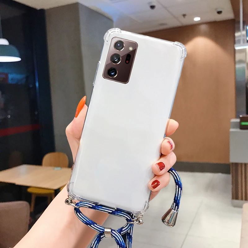 Luxury Lanyard Silicone Phone Case For Samsung Galaxy S25 S24 S23 S22 S21 S20 FE Note 20 10 Plus Ultra-thin Necklace Rope Cover
Luxury Lanyard Silicone Phone Case For Samsung Galaxy S25 S24 S23 S22 S21 S20 FE Note 20 10 Plus Ultra-thin Necklace Rope Cover