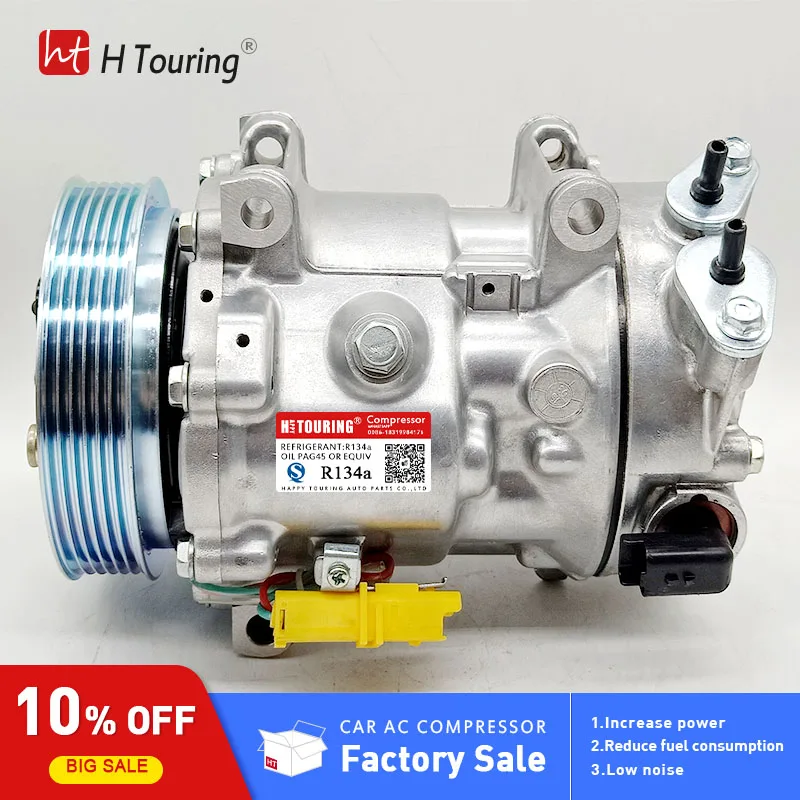 For PEUGEOT 308 AC COMPRESSOR SD7C16 For CITROEN C4 Picasso 1.6 HDi 2007- 9800839580 9671216780 9659875880 8FK351334171 96519114
For PEUGEOT 308 AC COMPRESSOR SD7C16 For CITROEN C4 Picasso 1.6 HDi 2007- 9800839580 9671216780 9659875880 8FK351334171 96519114