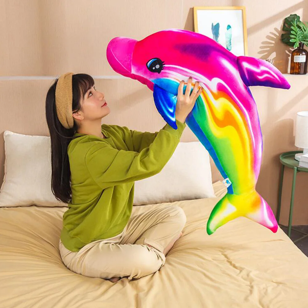 Marine Animal Colorful Dolphin Doll Soft Sleeping Pillow Children Stuffed Plush Toy
Marine Animal Colorful Dolphin Doll Soft Sleeping Pillow Children Stuffed Plush Toy