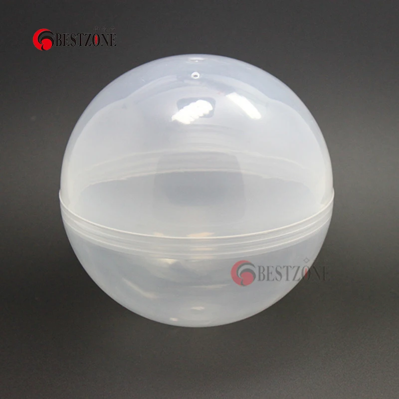 10Pcs/Lot Diameter 127mm Transparent Plastic PP Toy Split Body Balls Capsules Empty Shell Container For Vending Machine
10Pcs/Lot Diameter 127mm Transparent Plastic PP Toy Split Body Balls Capsules Empty Shell Container For Vending Machine