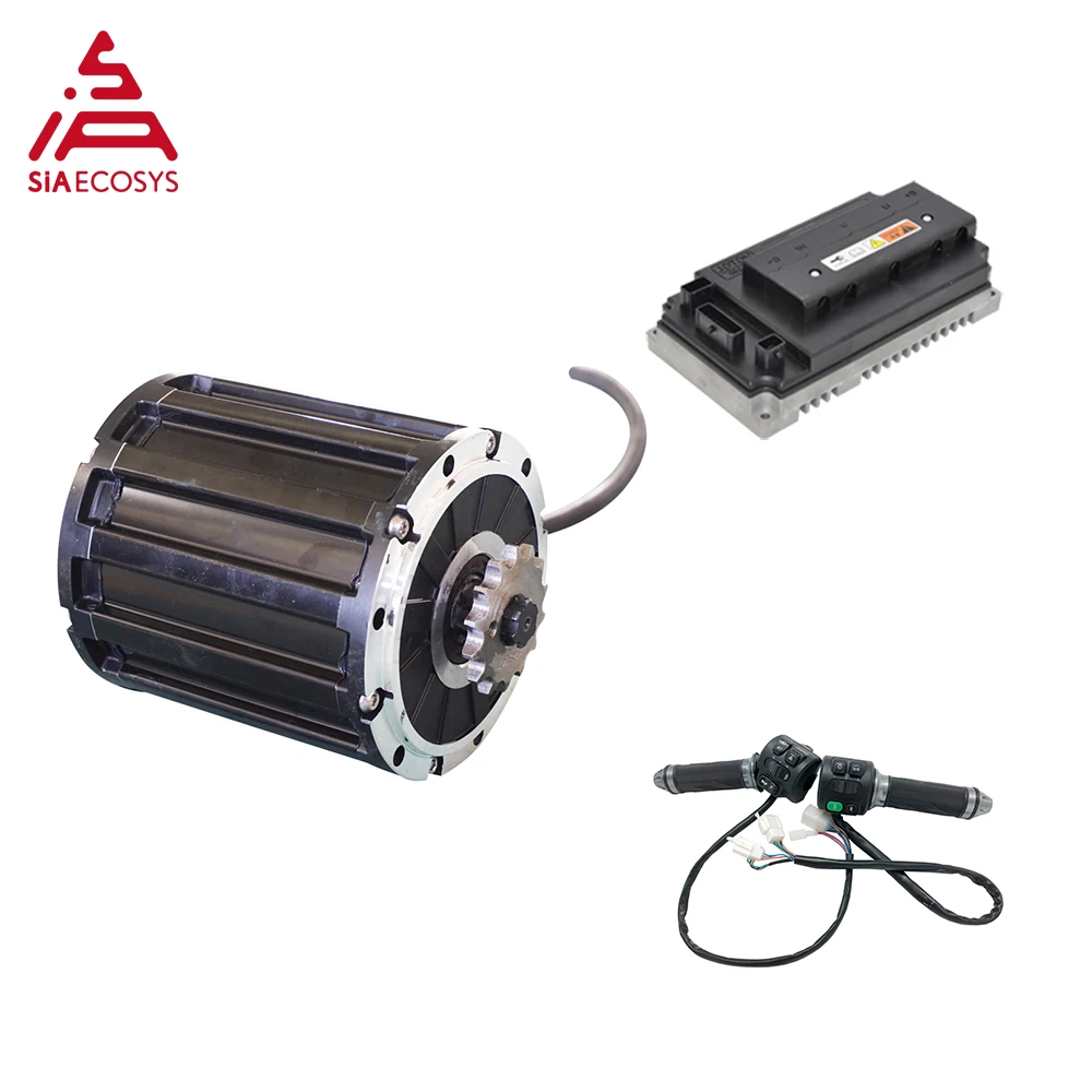 QS Motor 2000W 120 Belt Design Mid Drive Motor With EM100SP Controller System
QS Motor 2000W 120 Belt Design Mid Drive Motor With EM100SP Controller System