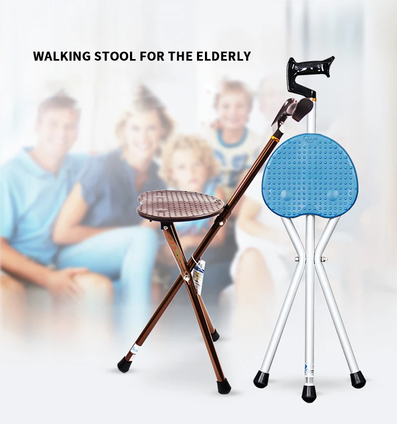 HANRIVER Aluminium crutch stool leisure mountaineering arrange ushering old man crutch walking a walker
HANRIVER Aluminium crutch stool leisure mountaineering arrange ushering old man crutch walking a walker