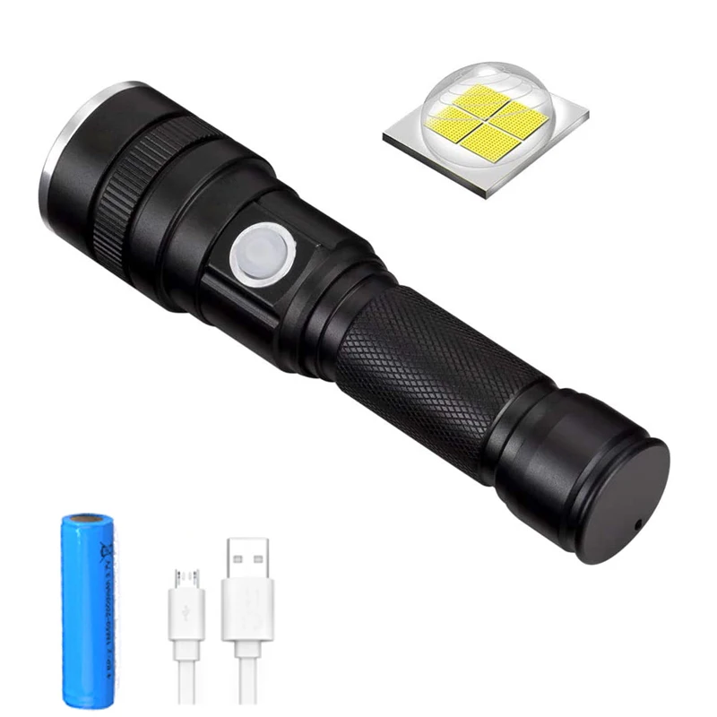 2021 Hot Sale USB Rechargeable XHP50 LED Flashlight Portable Zoom Light Indicator Tactical Torch Light For Camping
2021 Hot Sale USB Rechargeable XHP50 LED Flashlight Portable Zoom Light Indicator Tactical Torch Light For Camping