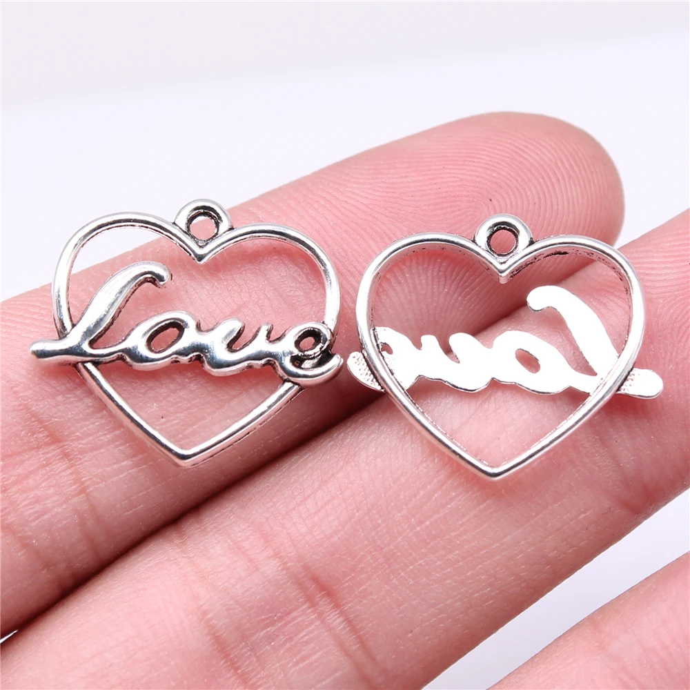 Wholesale 200pcs/bag Charms Wholesale 22x19mm Love Heart Charms Wholesale Antique Silver Color Alloy Charms
Wholesale 200pcs/bag Charms Wholesale 22x19mm Love Heart Charms Wholesale Antique Silver Color Alloy Charms