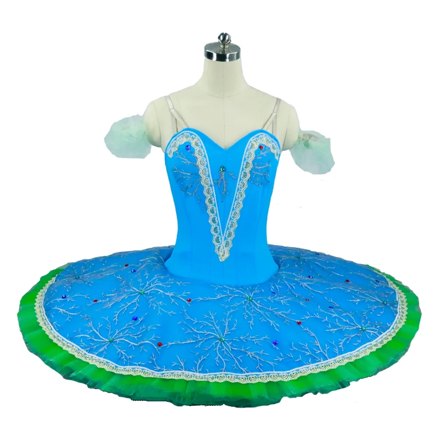 classical professional tutu pancake platter adult blue bird ballet performance tutus Princess Auror costumes rhinestone DM0039
classical professional tutu pancake platter adult blue bird ballet performance tutus Princess Auror costumes rhinestone DM0039