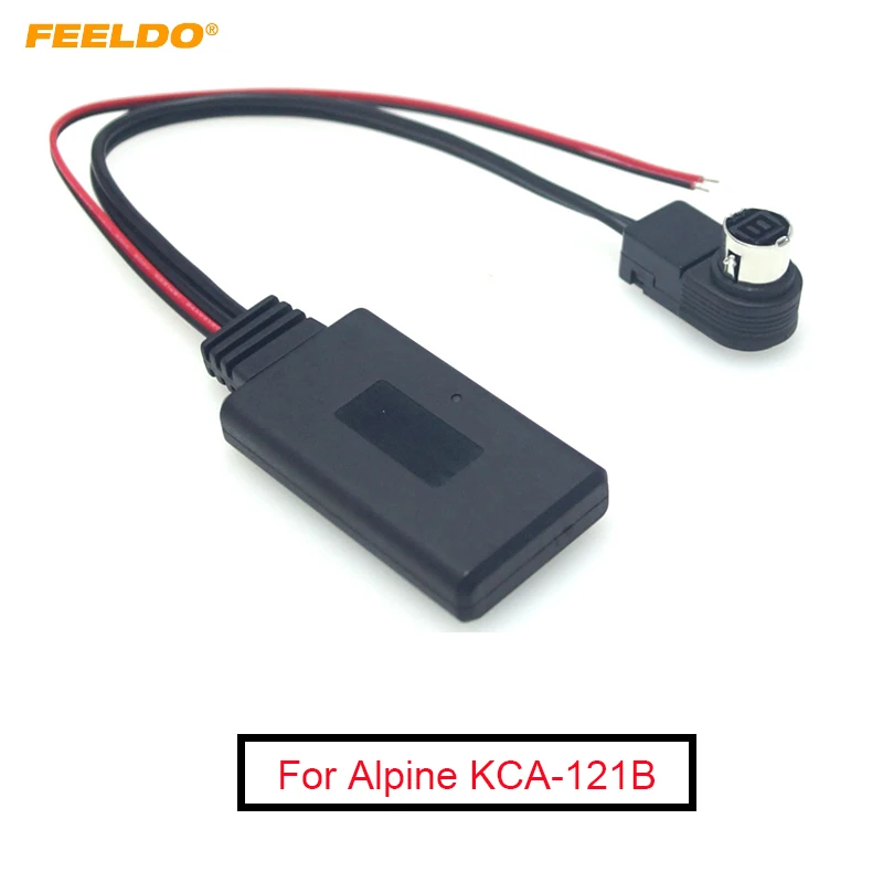FEELDO 4Pcs Car Audio Wireless Bluetooth Module Receiver Music AUX Adapter For Alpine 121B 9857 9886 117 Radio Aux Cable
FEELDO 4Pcs Car Audio Wireless Bluetooth Module Receiver Music AUX Adapter For Alpine 121B 9857 9886 117 Radio Aux Cable