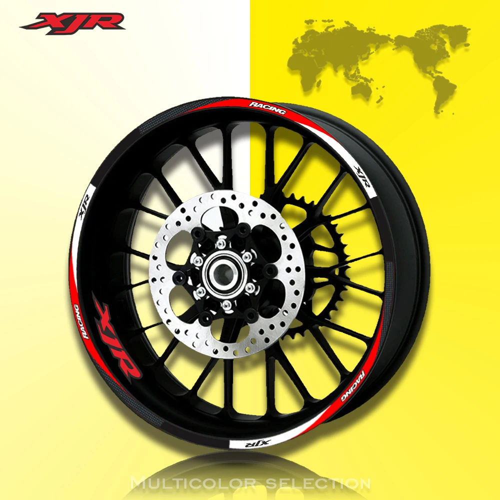 High quality Motorcycle front&Rear Edge Outer Rim Sticker 17inch Wheel Reflective waterproof Decals For YAMAHA XJR
High quality Motorcycle front&Rear Edge Outer Rim Sticker 17inch Wheel Reflective waterproof Decals For YAMAHA XJR