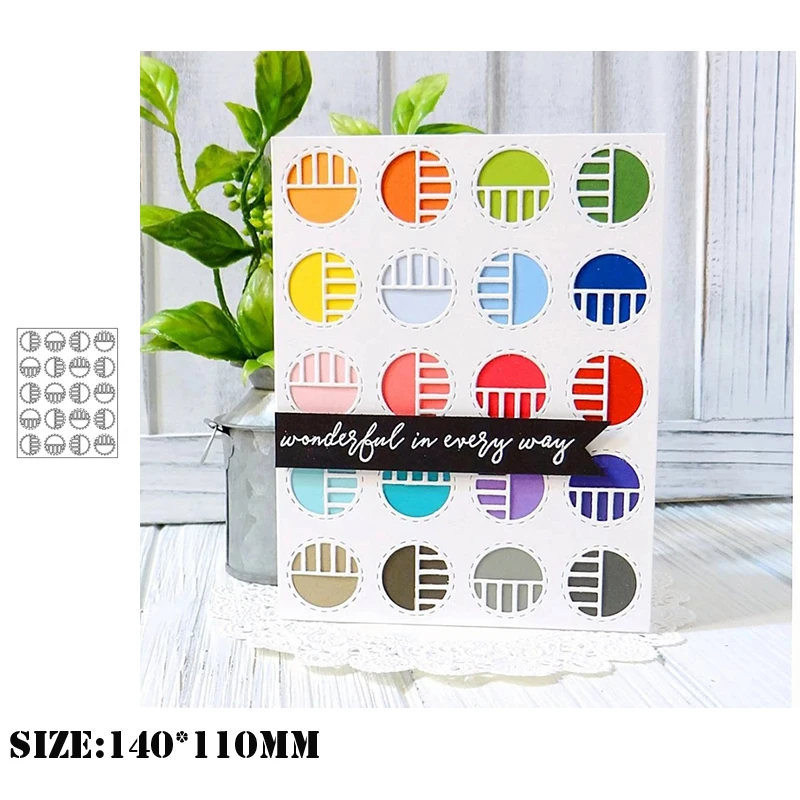 New Metal Cutting Dies and Stamps For 2021 DIY Scrapbooking Circle Frame Template Embossed Stencil Decorative Paper Card Craft
New Metal Cutting Dies and Stamps For 2021 DIY Scrapbooking Circle Frame Template Embossed Stencil Decorative Paper Card Craft