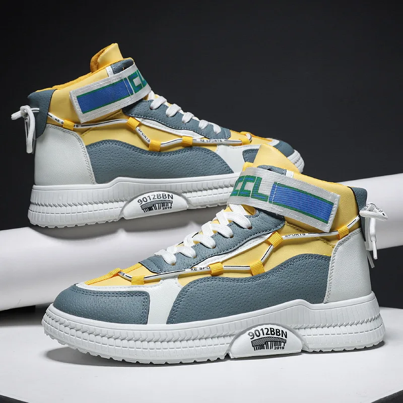 Breathable Men Casual Sneakers Autumn Heighten Fashion 2021 New Running Shoes Damping Tennis Chunky Soft High-top Sport Shoes
Breathable Men Casual Sneakers Autumn Heighten Fashion 2021 New Running Shoes Damping Tennis Chunky Soft High-top Sport Shoes