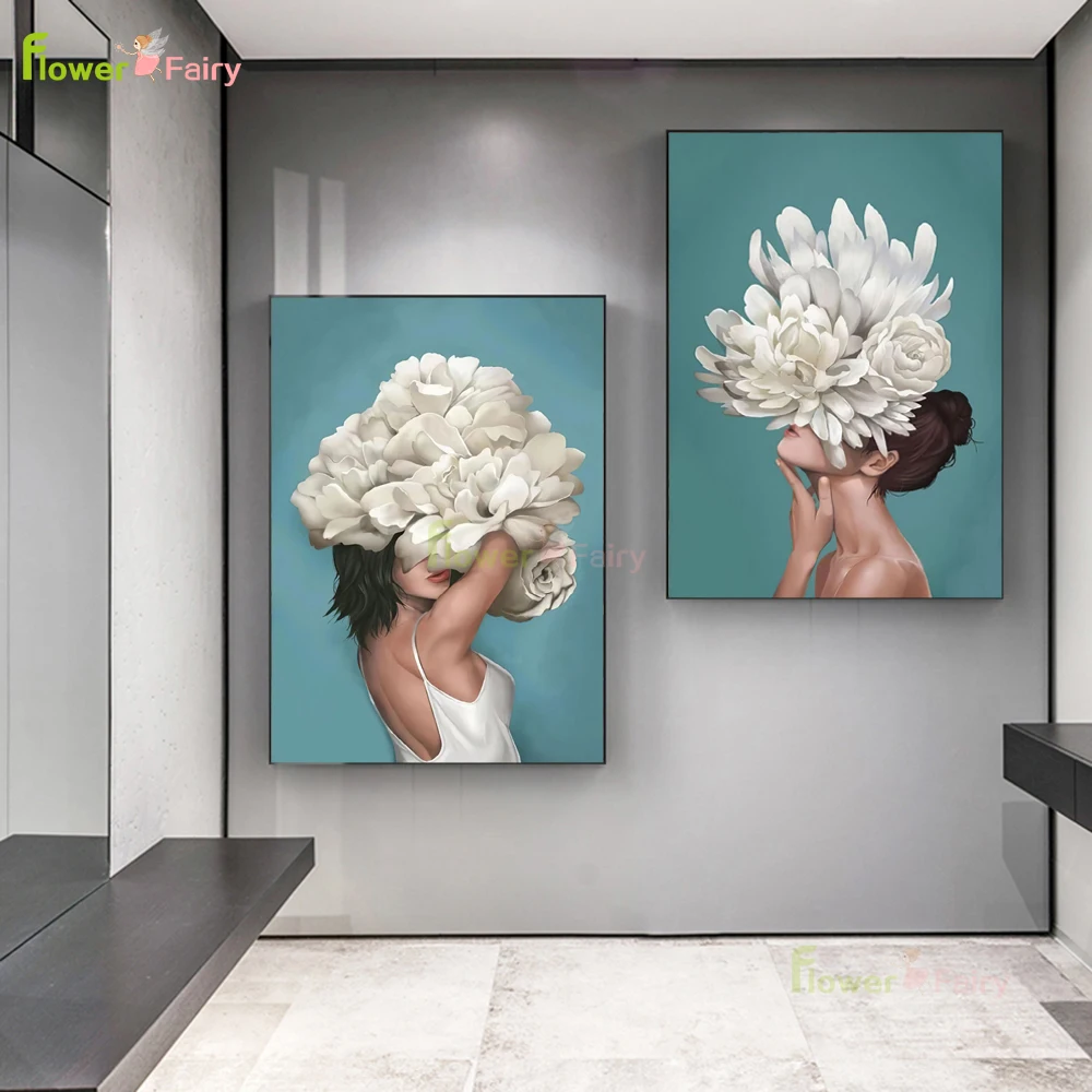 Vintage Girl White Peony Flowers Women Wall Art Canvas Painting Nordic Poster Wall Pictures For Living Room Home Decor Unframed
Vintage Girl White Peony Flowers Women Wall Art Canvas Painting Nordic Poster Wall Pictures For Living Room Home Decor Unframed