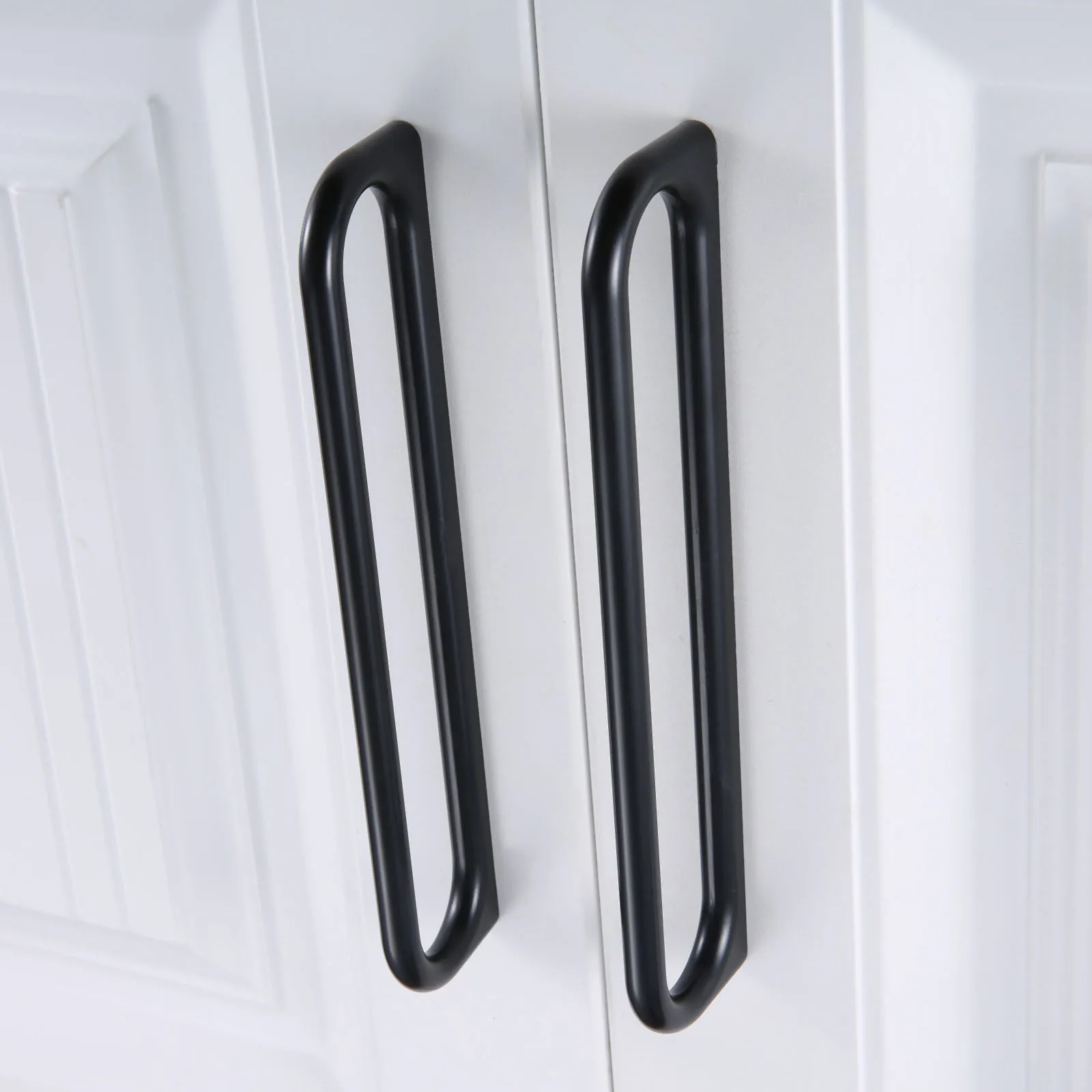1Pc 160MM Black Simple Style Cabinet Handle Furniture Hardware Kitchen Door Knobs Cupboard Wardrobe Drawer Pulls
1Pc 160MM Black Simple Style Cabinet Handle Furniture Hardware Kitchen Door Knobs Cupboard Wardrobe Drawer Pulls