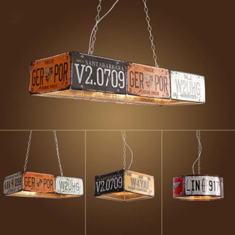 Retro loft wrought iron personality American bar restaurant net coffee wrought iron creative license Industrial style chandelier
Retro loft wrought iron personality American bar restaurant net coffee wrought iron creative license Industrial style chandelier