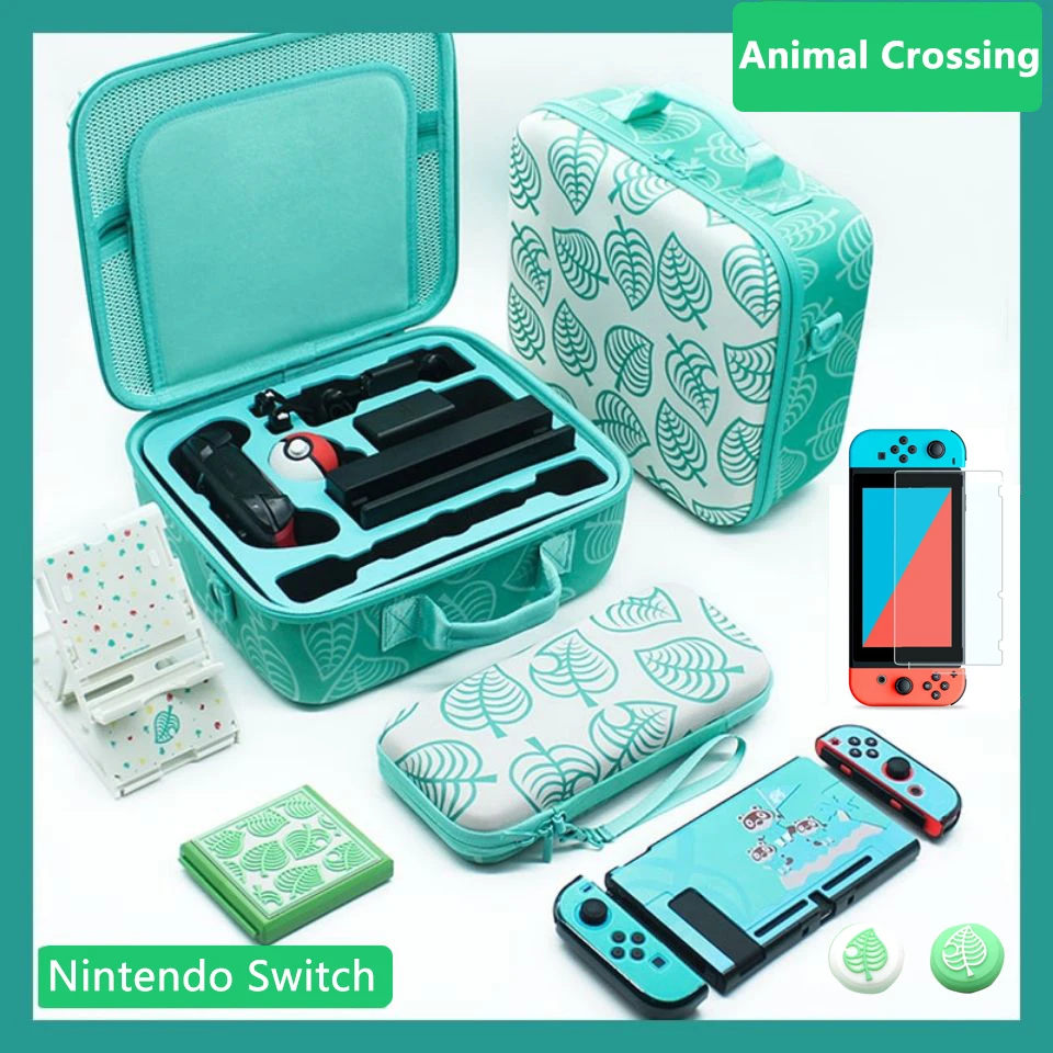 7 в 1 комбинированная сумка для хранения Nintendo Switch, аксессуары для перекрещивания животных, органайзер, чехол, подставка, держатель, закаленная пленка
7 в 1 комбинированная сумка для хранения Nintendo Switch, аксессуары для перекрещивания животных, органайзер, чехол, подставка, держатель, закаленная пленка