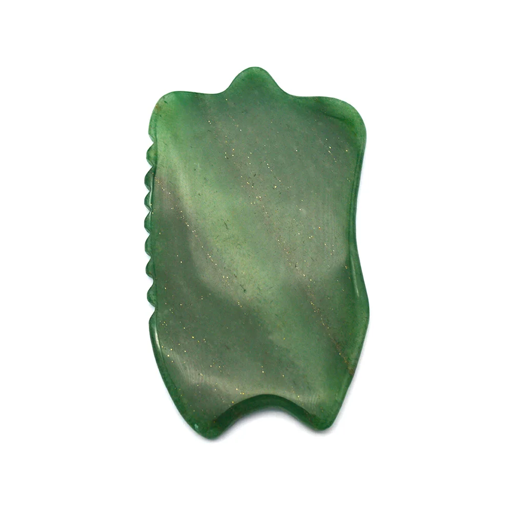 New Shape Green Aventurien or Bian Stone Jade Guasha Tools Gua Sha Board for Back Massage
New Shape Green Aventurien or Bian Stone Jade Guasha Tools Gua Sha Board for Back Massage