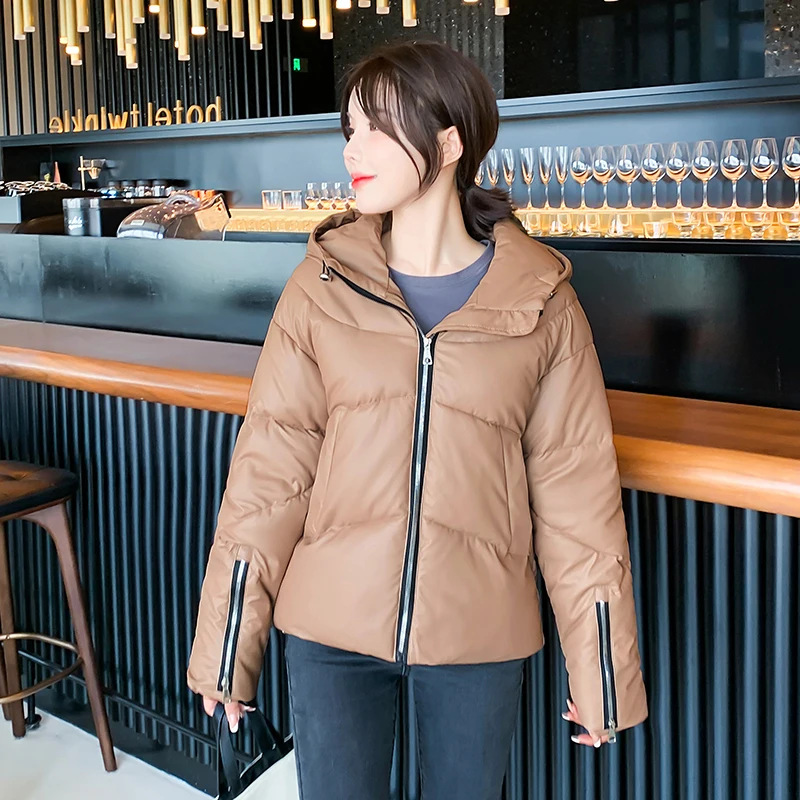 Nice Winter Casual Solid Women Puff Jacket Plus Size Loose Hooded Warm Coat for Female Cotton Padded Ladies Zipper Down Jackets
Nice Winter Casual Solid Women Puff Jacket Plus Size Loose Hooded Warm Coat for Female Cotton Padded Ladies Zipper Down Jackets