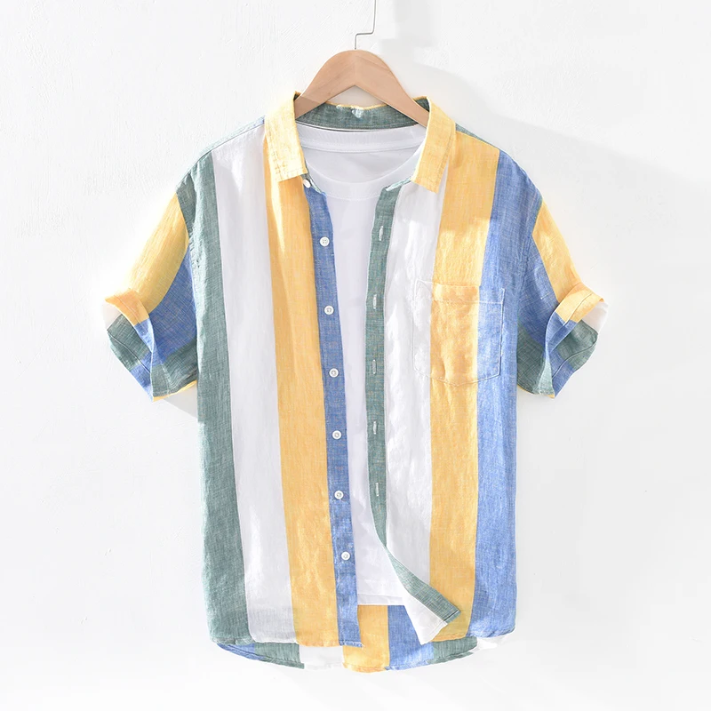 New Italy style Suehaiwe's brand linen shirt men casual short-sleeved shirts for men camisa chemise tops mens clothing
New Italy style Suehaiwe's brand linen shirt men casual short-sleeved shirts for men camisa chemise tops mens clothing