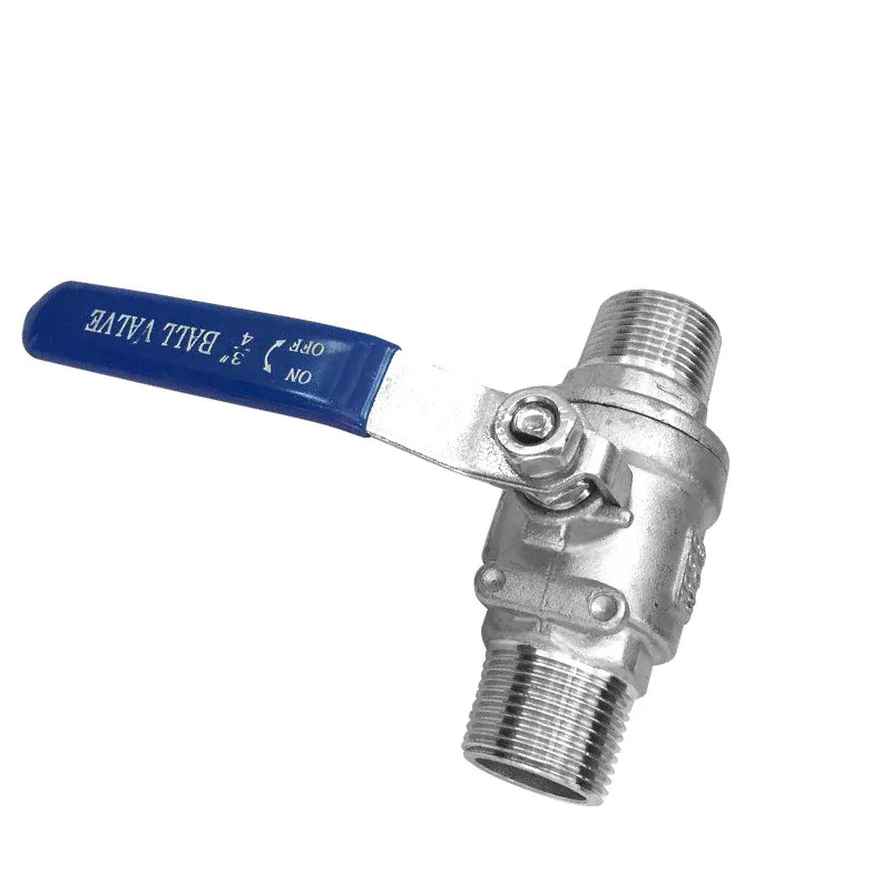 Free shipping 304 stainless steel DN20 Two-piece Ball Valv male thread male thread high temperature
Free shipping 304 stainless steel DN20 Two-piece Ball Valv male thread male thread high temperature